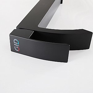 Смеситель для раковины GID Victoria L120BMD черный матовый купить в интернет-магазине сантехники Sanbest