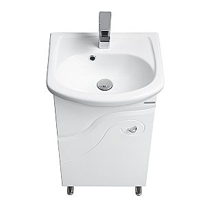 Раковина мебельная Santek Азов 45 1.WH11.2.449 белая купить в интернет-магазине сантехники Sanbest