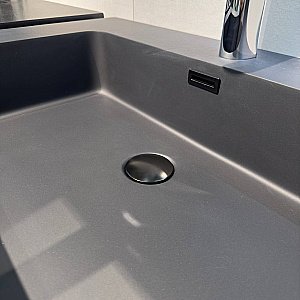 Тумба с раковиной Orans 2055120L2GC 120 серо-зеленая матовая для ванной в интернет-магазине Sanbest