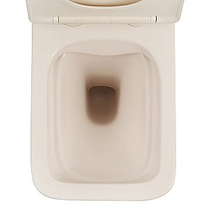 Унитаз подвесной Abber Rechteck AC1201MBE светло-бежевый матовый, безободковый, с крышкой микролифт купить в интернет-магазине Sanbest