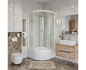 Душевая кабина Niagara Promo P90/40/MT/BK 90х90 купить в интернет-магазине Sanbest