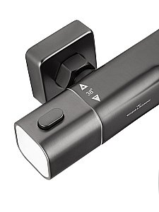 Смеситель для ванны с душевым гарнитуром и термостатом WONZON & WOGHAND SOLID, Темный графит (WW-C2011-A-BGG) купить в интернет-магазине сантехники Sanbest