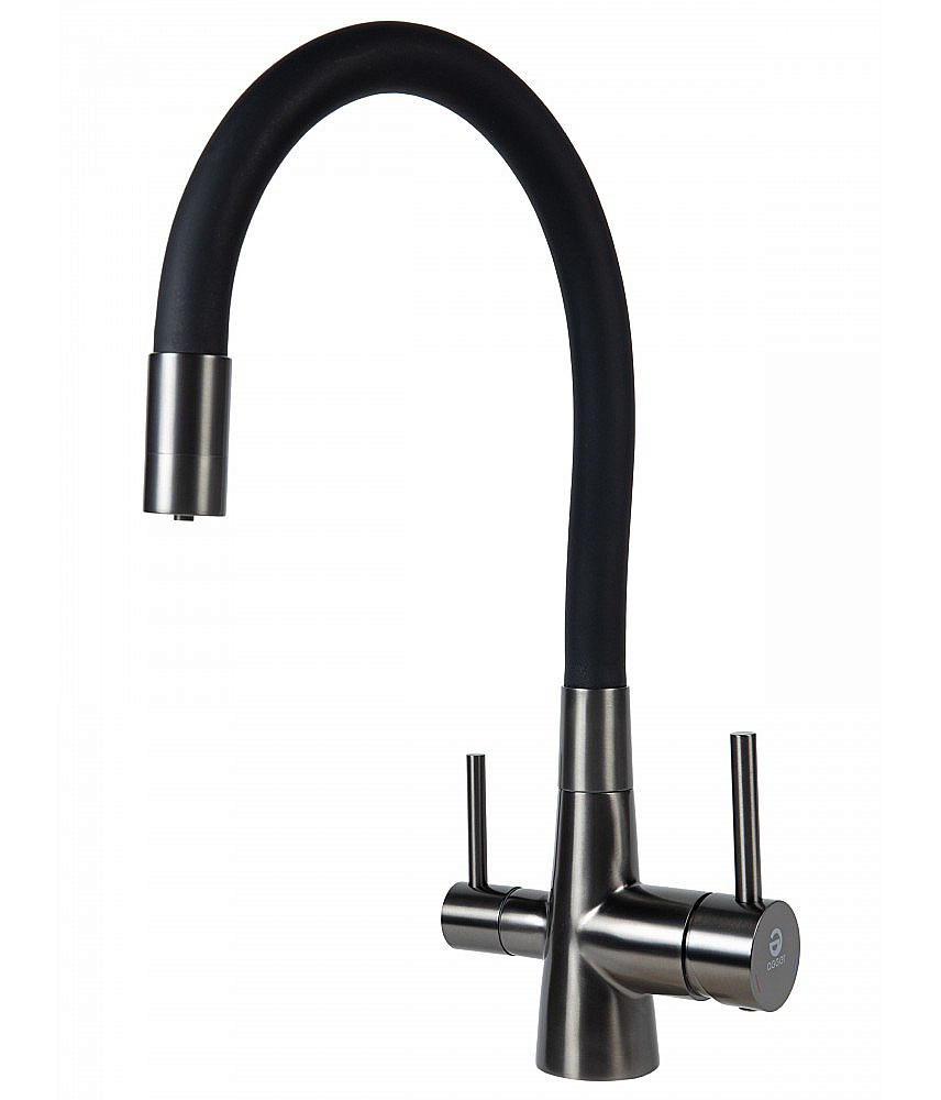 Смеситель для кухни Agger Elegant A3230355 оружейная сталь матовая купить в интернет-магазине сантехники Sanbest