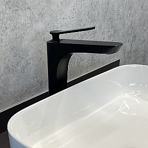 Смеситель для раковины Comforty FC088B-CMT черный матовый купить в интернет-магазине сантехники Sanbest