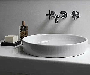 Раковина Vitra Water Jewels 40 4334B003-1361 белая купить в интернет-магазине Sanbest