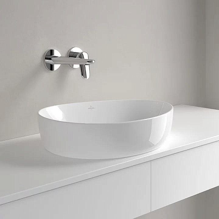 Раковина накладная Villeroy&Boch Antao 51 4A7351R1 альпийский белый купить в интернет-магазине Sanbest