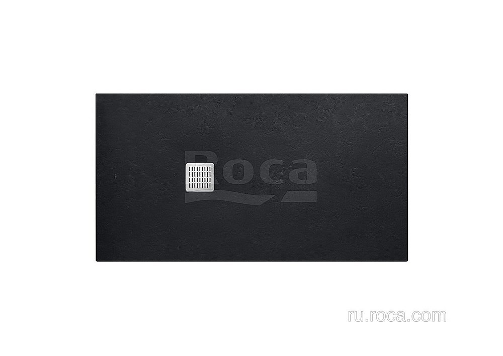 Душевой поддон Stonex® Roca Terran 140X70 Negro купить в интернет-магазине Sanbest