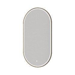 Зеркало Boheme 60 568-MG матовое золото в ванную от интернет-магазине сантехники Sanbest