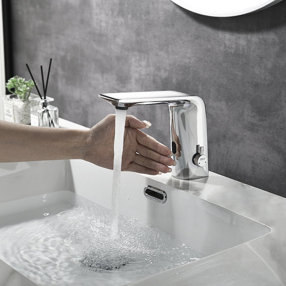 Смеситель для раковины Black&white Gravity GS-7101-C хром купить в интернет-магазине сантехники Sanbest