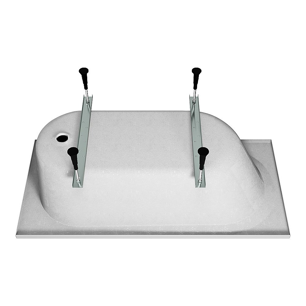 Ванна акриловая Vincea VBT-2B150-LG 150x70 белая с ножками купить в интернет-магазине Sanbest