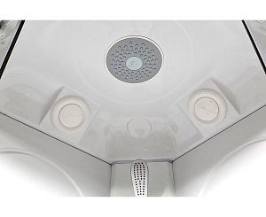 Душевая кабина Deto L580LED+GM 80x80 купить в интернет-магазине Sanbest