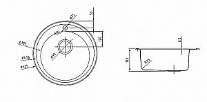 Кухонная мойка &quot;шелк&quot; IDDIS Suno SUN50S0i77 купить в интернет-магазине сантехники Sanbest