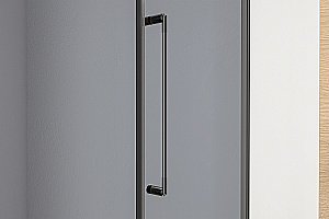 Душевой уголок Alex Baitler 90х90 RIO1590B4 стекло тонированное/профиль черный матовый купить в интернет-магазине Sanbest