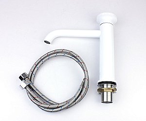 Смеситель для раковины Bronze de Luxe OMG! 9009W-G белый/зеленый купить в интернет-магазине сантехники Sanbest