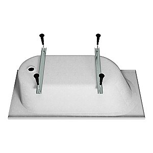 Ванна акриловая Vincea VBT-2B150-LG 150x70 белая с ножками купить в интернет-магазине Sanbest