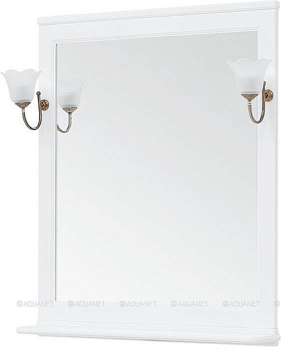 Зеркало Aquanet Валенса 85 белый в ванную от интернет-магазине сантехники Sanbest