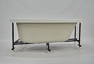 Ванна с гидромассажем Радомир Монти 150х105 РЕЛАКС ХРОМ белая купить в интернет-магазине Sanbest