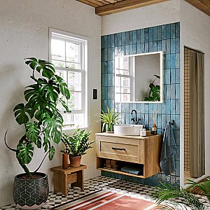 Зеркало Aqwella Vision 100 VIS0210AH в ванную от интернет-магазине сантехники Sanbest