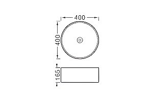Раковина накладная Aquatek AQ5118-MG серая матовая купить в интернет-магазине Sanbest