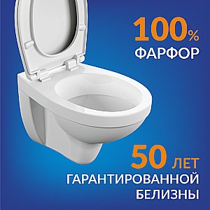 Унитаз подвесной Cersanit DELFI S-SET-DEL/Black/TPL/Cg-w с инсталляцией, с крышкой микролифт, белый/кнопка хром глянцевый купить в интернет-магазине Sanbest