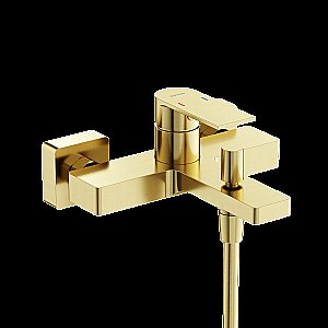 Смеситель для ванны и душа Sancos Studio SC9018BG брашированное золото купить в интернет-магазине сантехники Sanbest