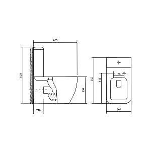 Унитаз-компакт Aquatek Либра AQ1263-00 белый, с крышкой микролифт, с бачком, безободковый купить в интернет-магазине Sanbest