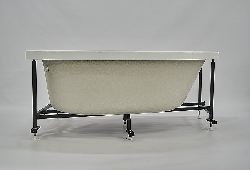 Ванна с гидромассажем Радомир Монти 150х105 РЕЛАКС ХРОМ белая купить в интернет-магазине Sanbest