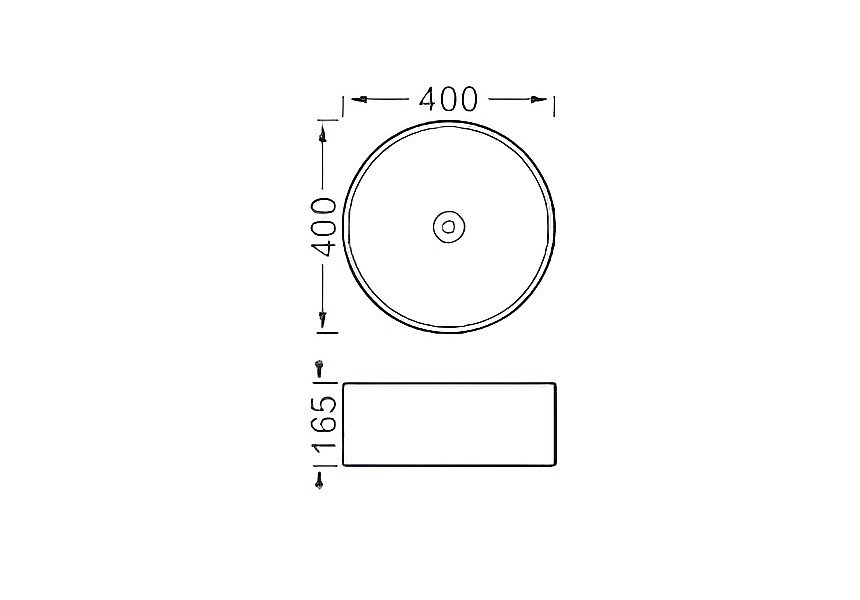 Раковина накладная Aquatek AQ5118-MG серая матовая купить в интернет-магазине Sanbest