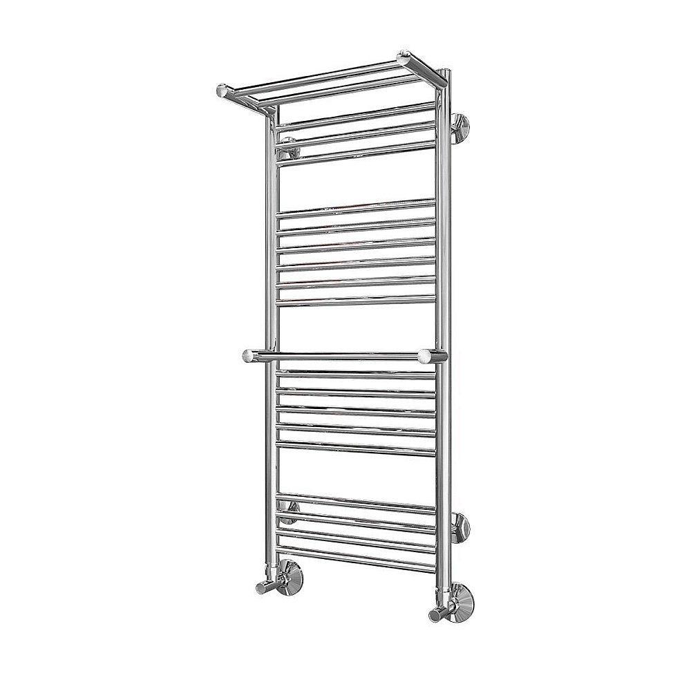 Полотенцесушитель водяной Terminus Аврора П20 400x1010 с двумя полками купить в интернет-магазине сантехники Sanbest