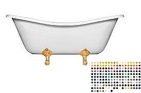 Ванна Эстет Бостон 180x74 цвет по RAL купить в интернет-магазине Sanbest