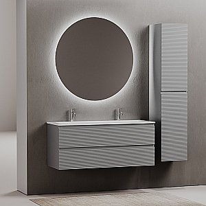 Тумба с раковиной Sancos Folk 120 FL120ES Ergraut soft для ванной в интернет-магазине Sanbest