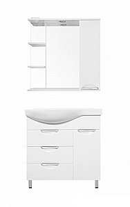 Тумба с раковиной Style Line Жасмин 82 для ванной в интернет-магазине Sanbest