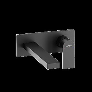 Смеситель для раковины Sancos Studio SC9017MB черный матовый купить в интернет-магазине сантехники Sanbest