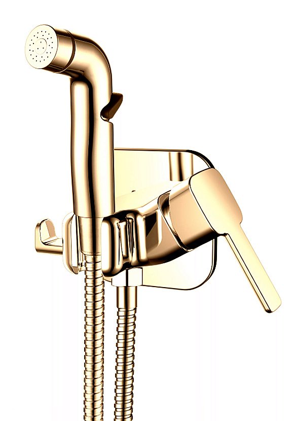 Гигиенический душ Rush Capri CA1435-99 золото купить в интернет-магазине сантехники Sanbest