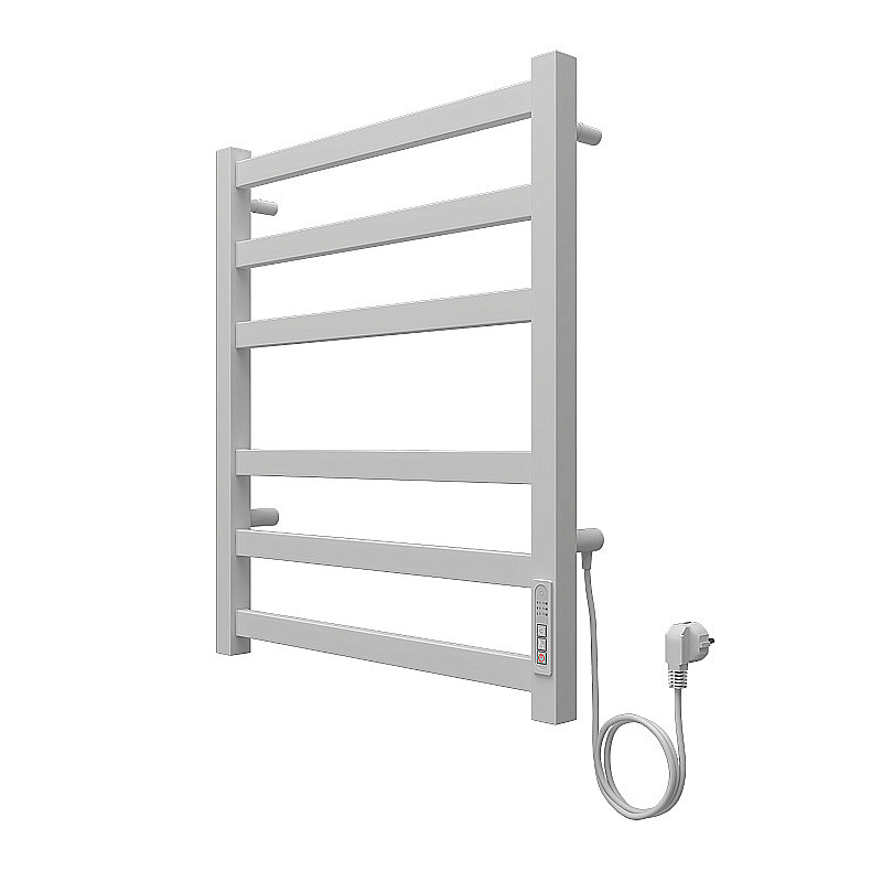 Полотенцесушитель электрический Azario PALERMO П6 500х600 AZ83856W белый купить в интернет-магазине сантехники Sanbest