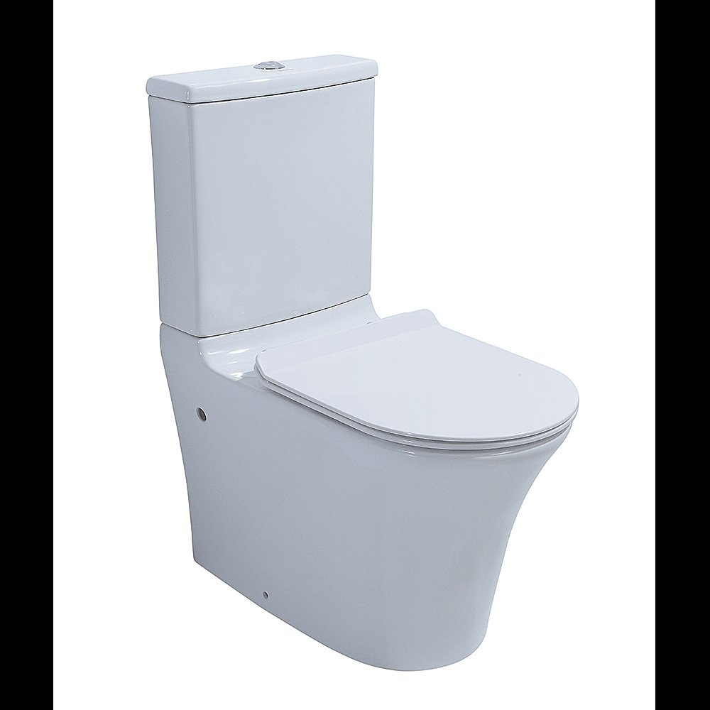 Унитаз-компакт Orans Ceramic OLS-WM9906 безободковый, с бачком, с крышкой микролифт купить в интернет-магазине Sanbest