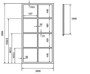 Душевая перегородка Excellent Fabrika 100 купить в интернет-магазине Sanbest