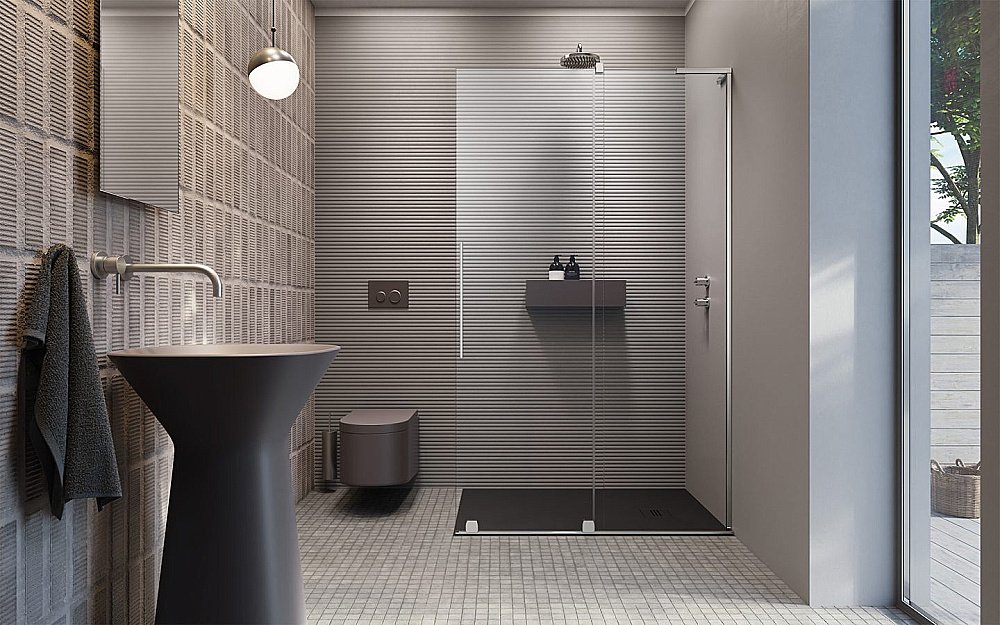 Душевое ограждение Radaway Furo SL Walk-in 100 10306538-01-01 стекло прозрачное/профиль хром купить в интернет-магазине Sanbest