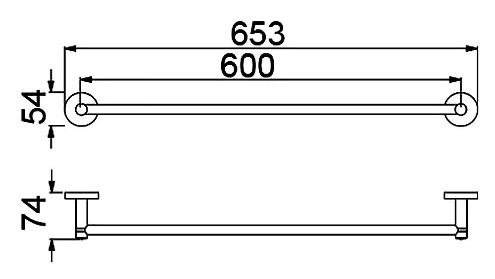 Полотенцедержатель Timo Saona 13053/03 купить в интернет-магазине сантехники Sanbest