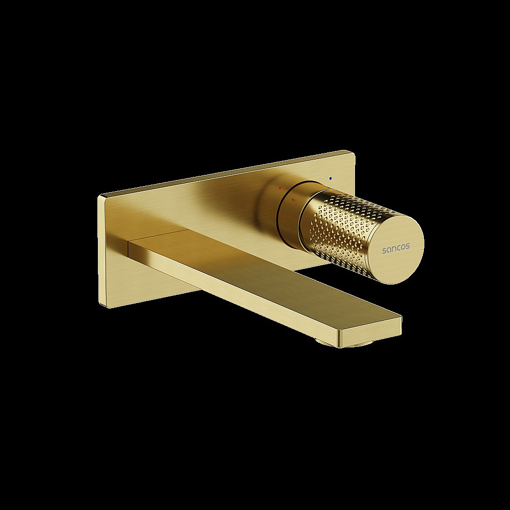Смеситель для раковины Sancos Nexus SC9013BG брашированное золото купить в интернет-магазине сантехники Sanbest