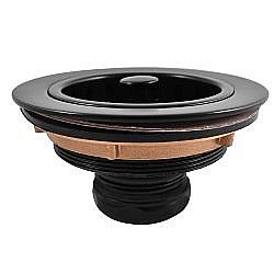 Донный клапан для раковины Rav-Slezak MD0819CMAT черный матовый купить в интернет-магазине сантехники Sanbest