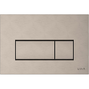Кнопка для инсталляции Vitra Root Square 740-2395 никель купить в интернет-магазине сантехники Sanbest