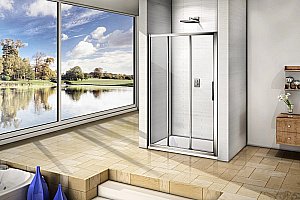 Душевая дверь Good door ORION WTW 110 стекло прозрачное купить в интернет-магазине Sanbest