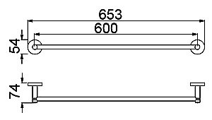 Полотенцедержатель Timo Saona 13053/03 купить в интернет-магазине сантехники Sanbest