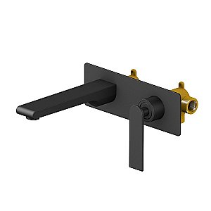 Сместель для раковины Timo ANNI 2771/03SM черный купить в интернет-магазине сантехники Sanbest