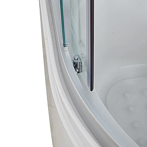 Душевая кабина Timo Imwei 90х90 XDM-09FH стекло матовое/профиль хром купить в интернет-магазине Sanbest