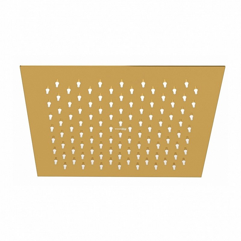 Верхний душ WasserKraft A256 золото купить в интернет-магазине сантехники Sanbest