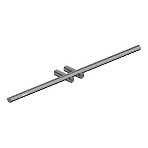 Полотенцедержатель Abber AA1855BGG оружейная сталь брашированная купить в интернет-магазине сантехники Sanbest