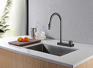 Смеситель для кухни Abber WASSER KREIS AF8114NG никель купить в интернет-магазине сантехники Sanbest