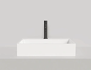 Раковина Salini Ottavia 1103201M 59,5 из искусственного камня S-Stone, белая матовая купить в интернет-магазине Sanbest